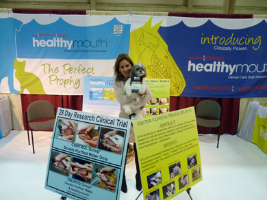 HealhtyMouth expo booth