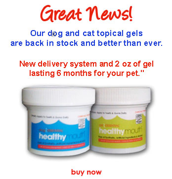 Introducing VOHC Accepted dog and cat gells